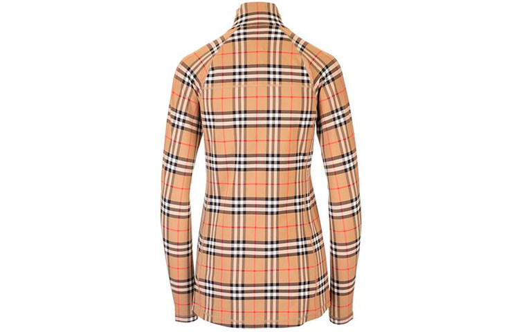 Футболка Burberry, женская, свободный крой, бежевый — фото 4