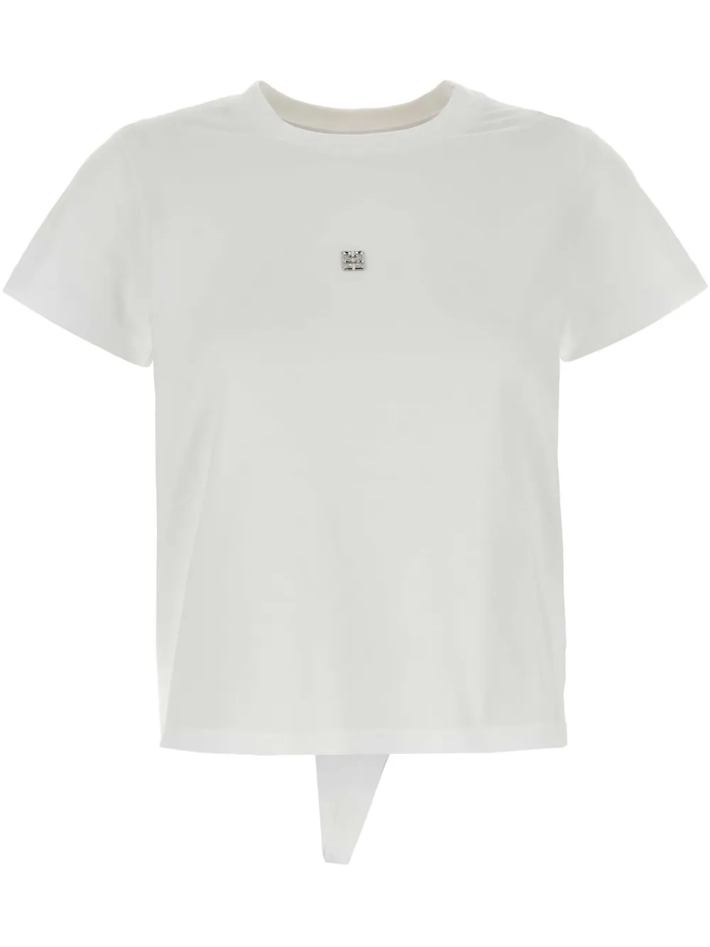 

Футболка с узлом сзади Givenchy, белый