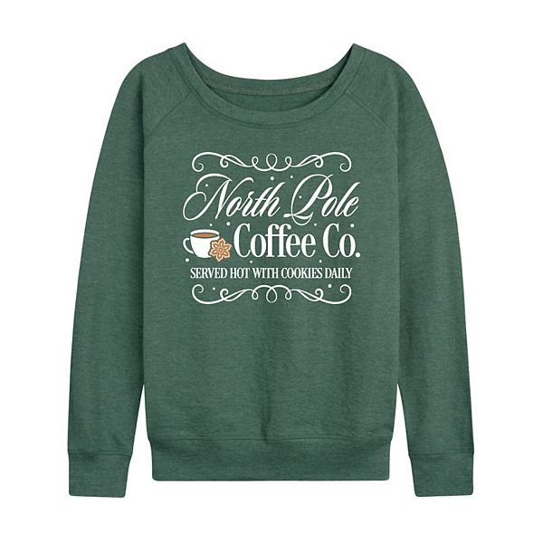

Женская футболка с длинным рукавом North Pole Coffee Co French Terry Licensed Character, Heather Juniper, Коричневый, Женская футболка с длинным рукавом North Pole Coffee Co French Terry Licensed Character, Heather Juniper