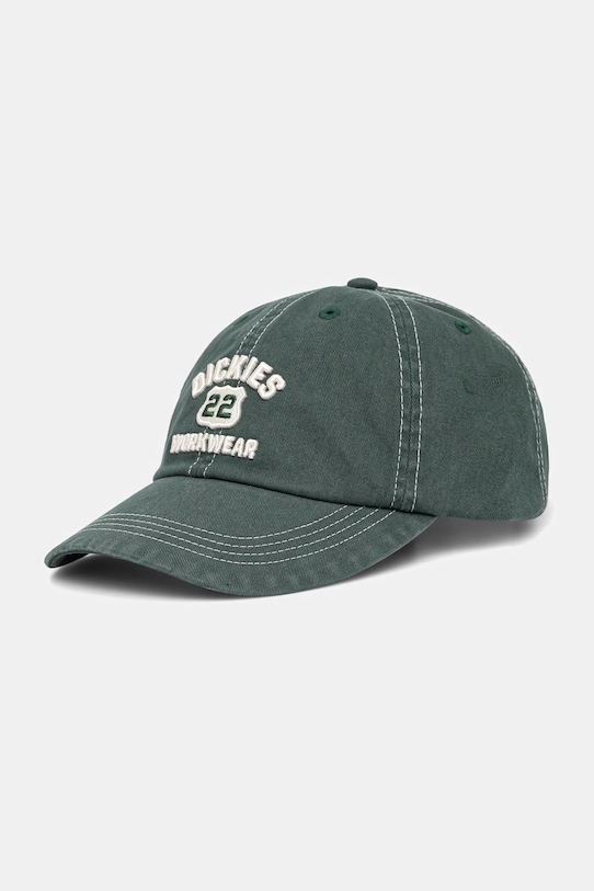 

Хлопковая кепка с козырьком Dickies, зеленый