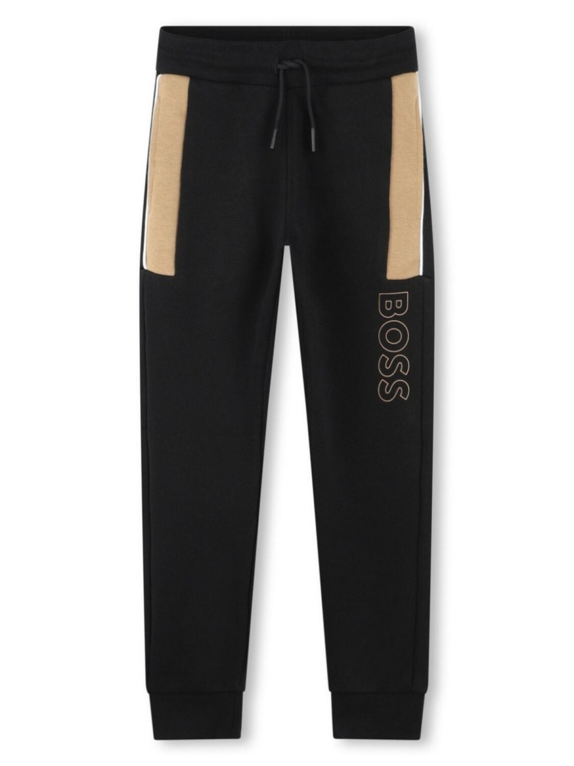 

BOSS Kidswear спортивные брюки с логотипом, черный