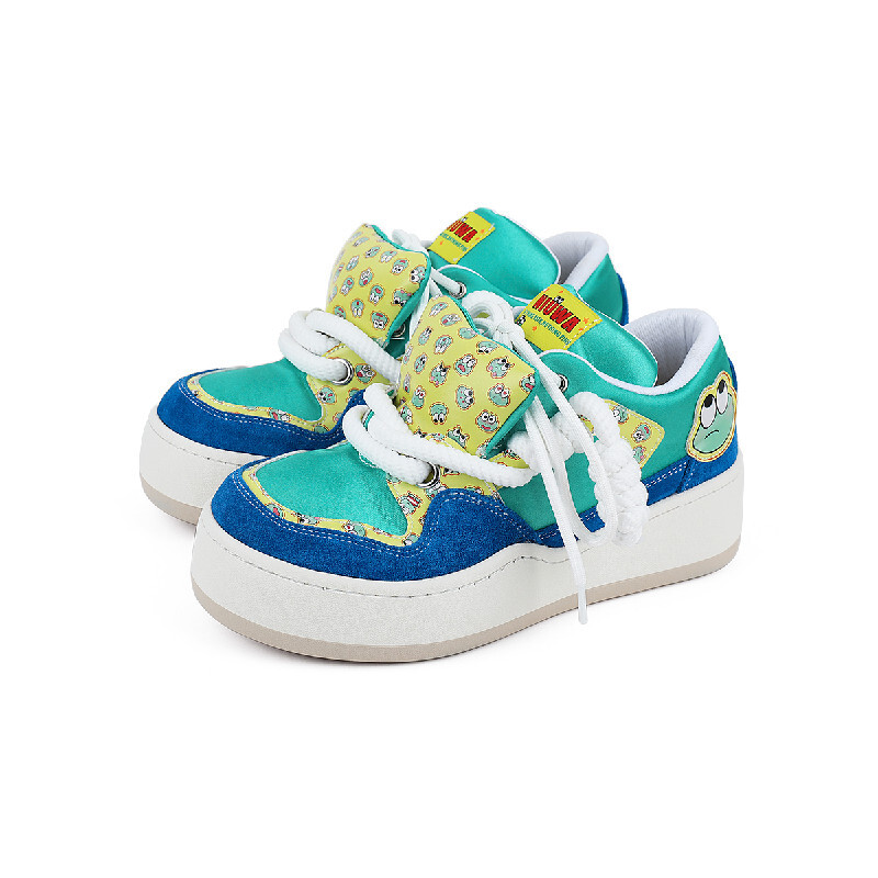 Туфли женские повседневные Women's Casual Shoes Women's Blue/Green/Yellow Niuwa Studio — фото 2