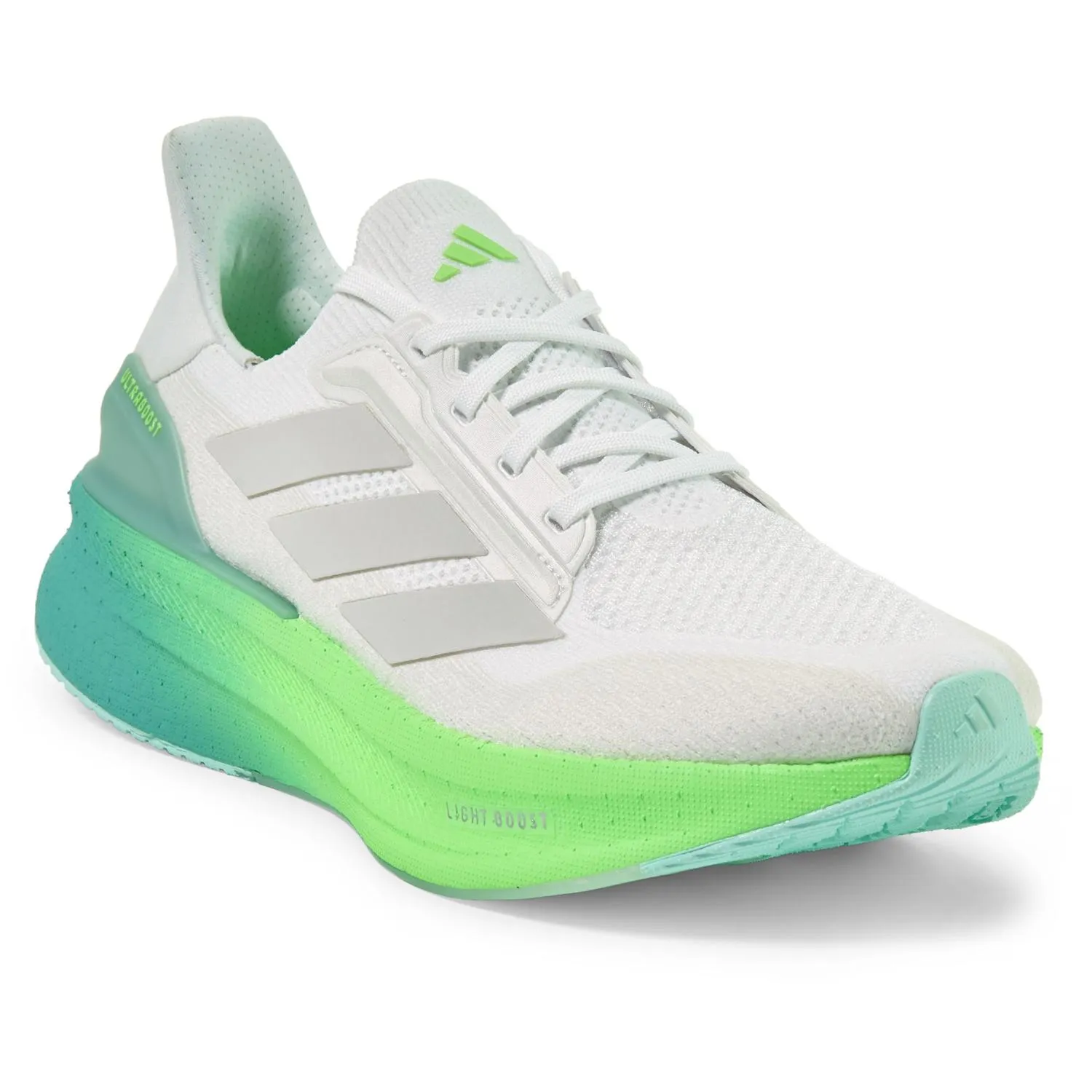 Кроссовки Ultraboost 5X для бега по дороге - мужские adidas, Ftwr White/Dash Grey/Lime — фото 3