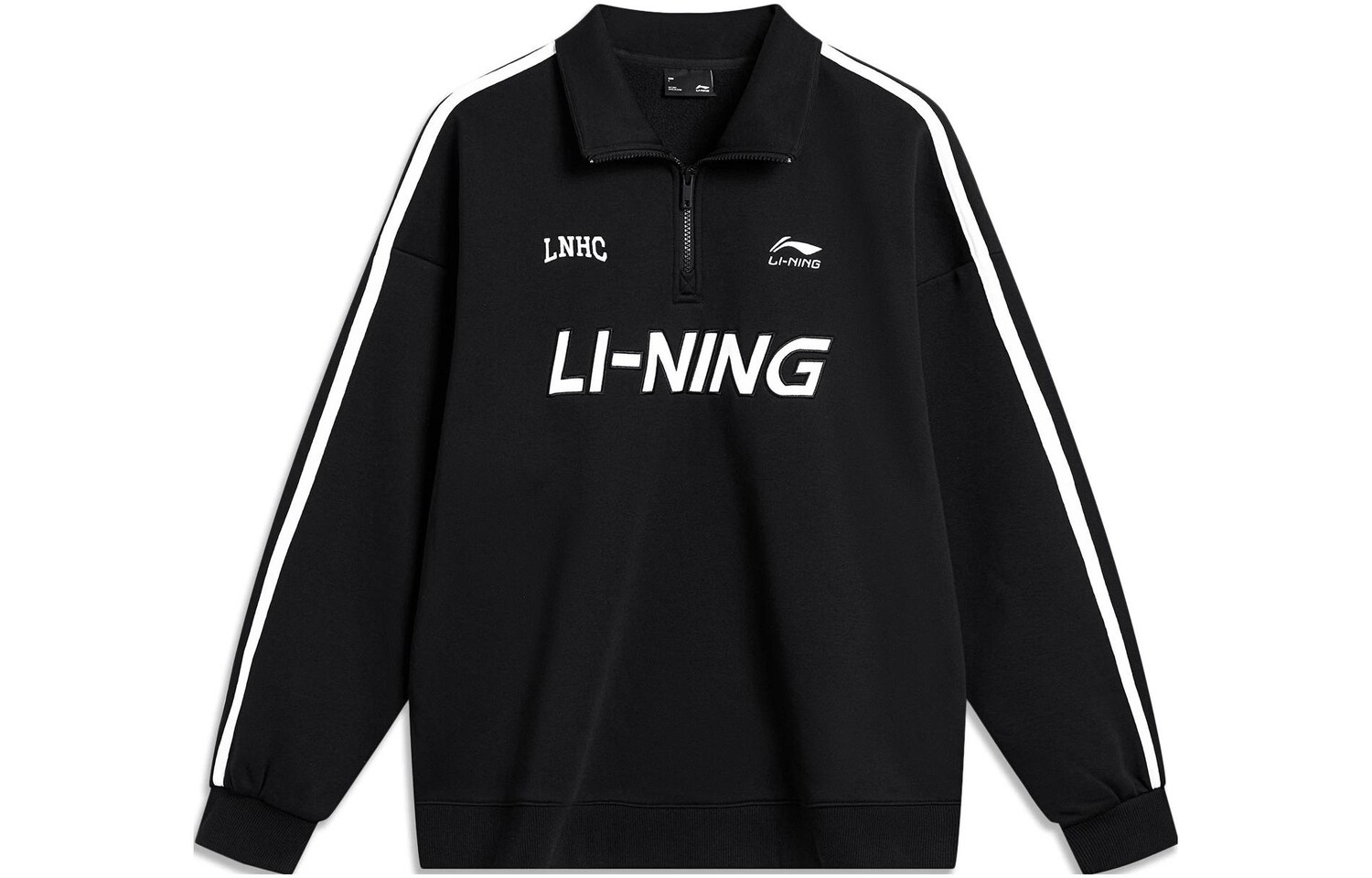 

Толстовка Sports Life Collection унисекс, черная Lining, черный