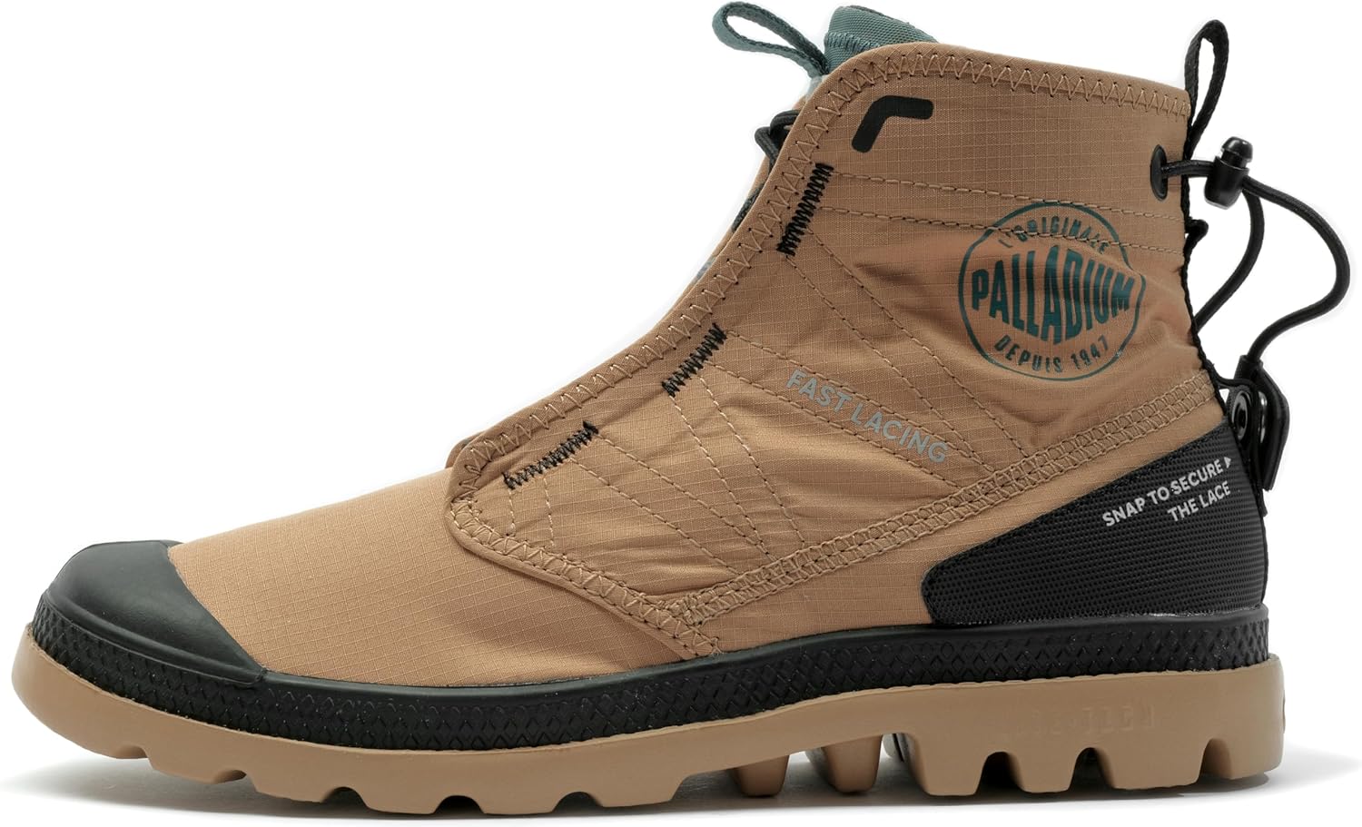 

Мужские ботинки Palladium Pampa Travel Lite RS из нейлона Ripstop, Woodlin
