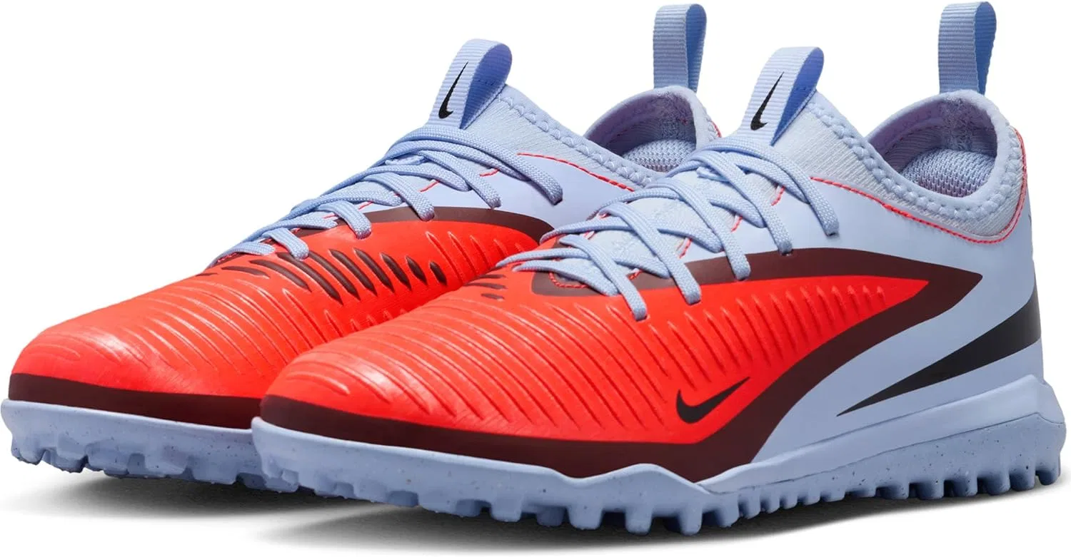 Детские футбольные бутсы Nike Unisex Kids Jr. Phantom 6 Low Academy Turf для детей постарше, Multicoloured — фото 2