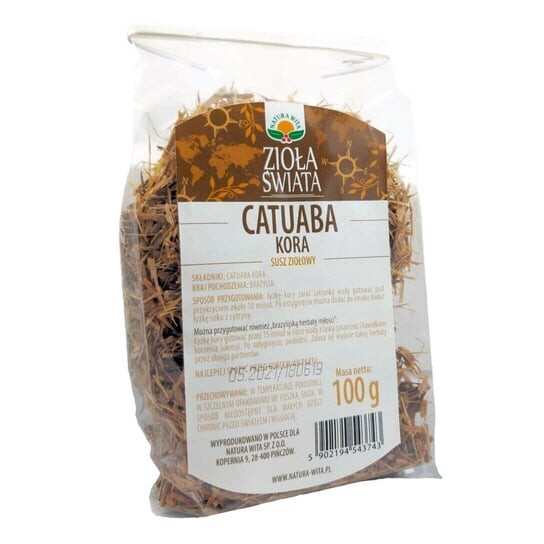 

Natura Wita, Catuaba кора сушеная трава 100 г