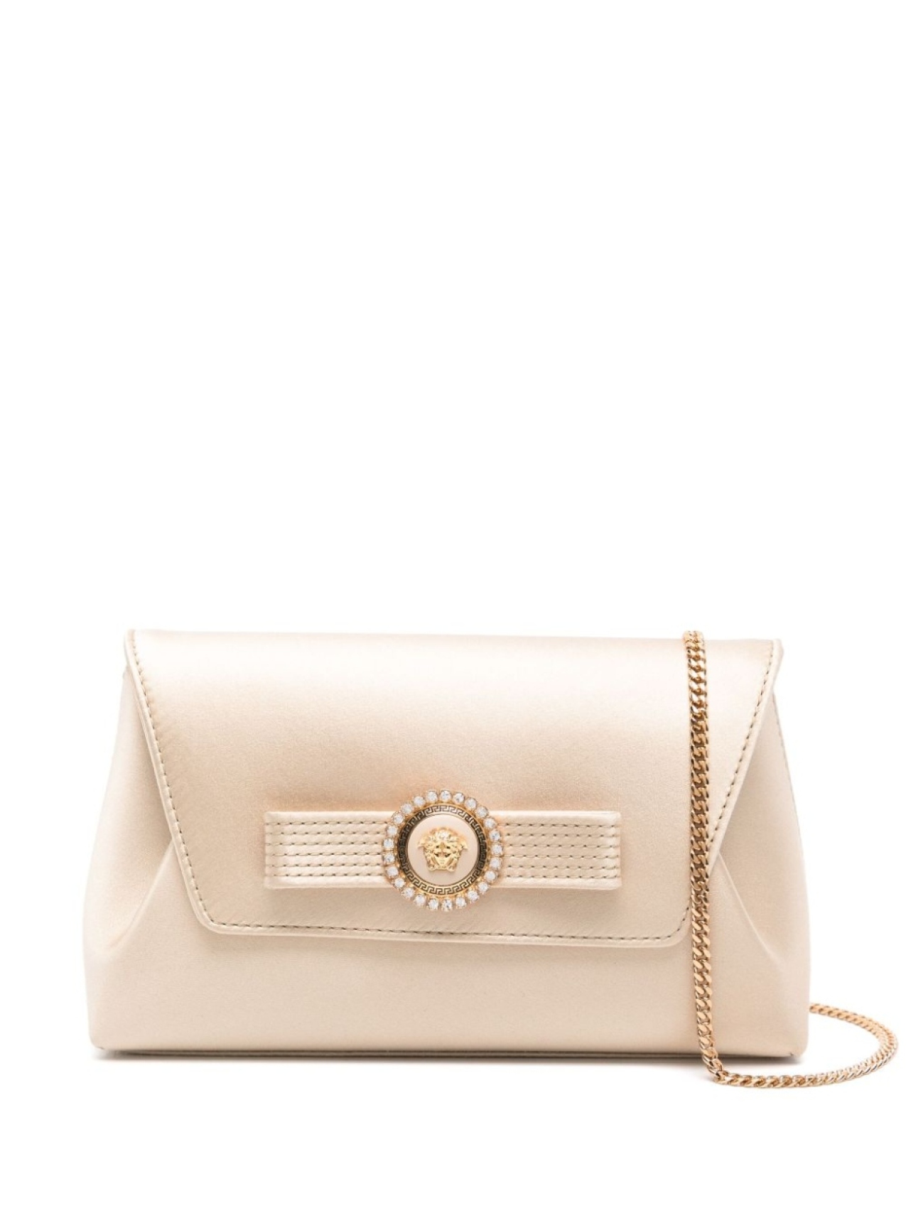

Versace клатч Gianni Ribbon, нейтральный
