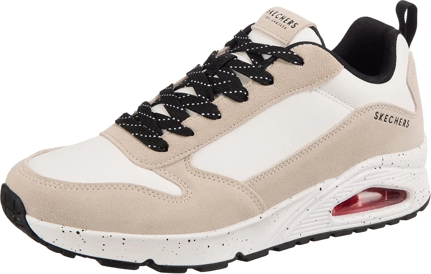 Мужские кроссовки Skechers UNO Draw 2, White Black 232153 Wbk
