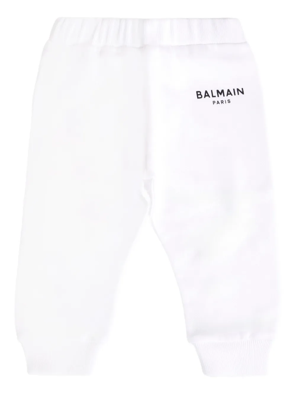 

Спортивные брюки с логотипом Balmain Kids, белый
