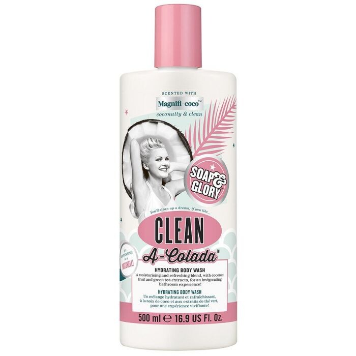 

Гель для душа Gel de Ducha Clean A-Colada Soap & Glory, 500 ml