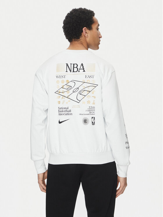 Толстовка обычного кроя FD8468 121 Nike, белый — фото 3