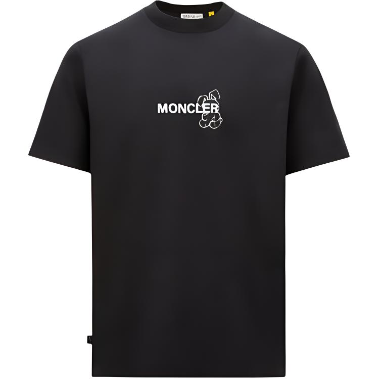 

Футболка Moncler X Frgmt с принтом в виде логотипа MONCLER GENIUS, черный