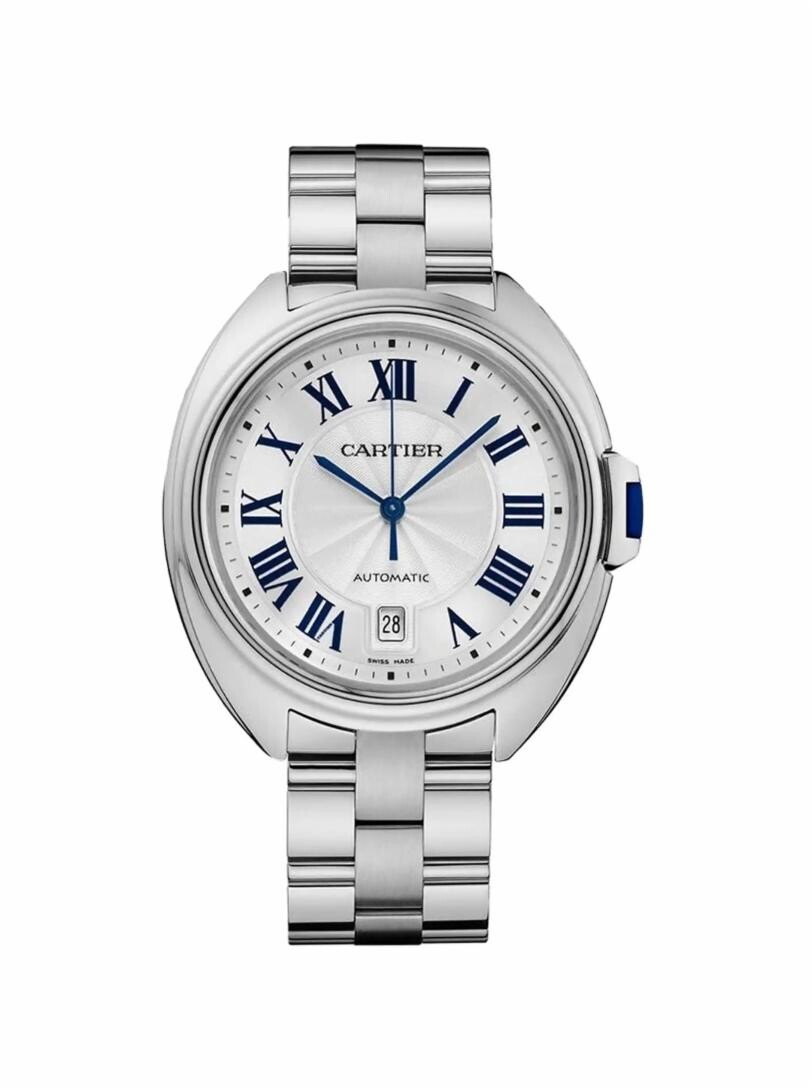 

Часы Clé de Cartier Cartier, серебристый