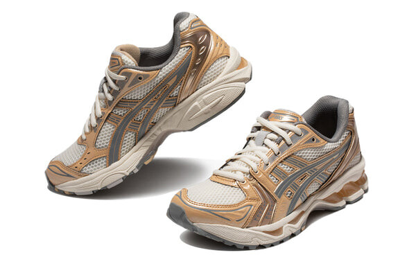 Кроссовки гель каяно 14 Asics, коричневый — фото 4