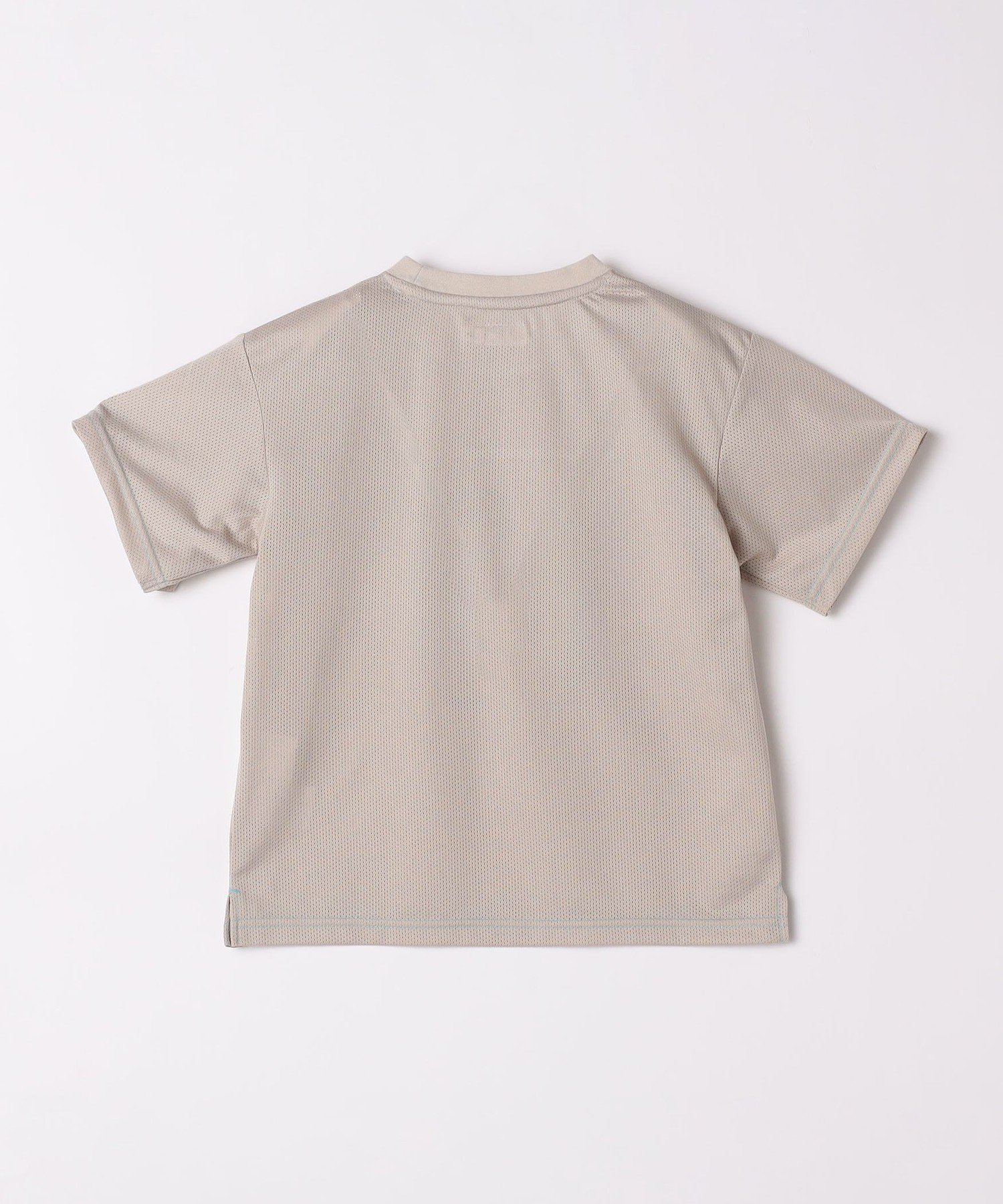 Цвета кораблей: 80~130 см / Футболка из сетчатой ткани с нумерацией SHIPS Colors, Gray — фото 3