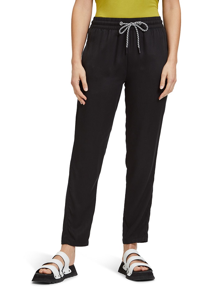 

Тканевые брюки CARTOON, черный