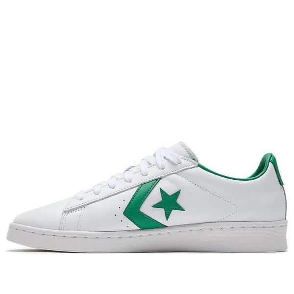 

Кроссовки pro leather og low 'white green' Converse, белый