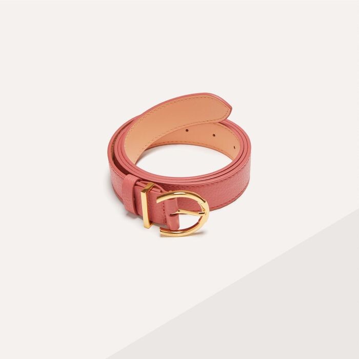 

Ремень из зернистой кожи Coccinelle BETH, красный
