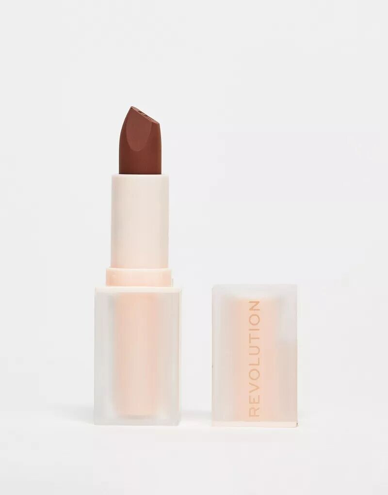 

Revolution – Lip Allure – шелковисто-мягкая помада оттенка Stiletto Brown