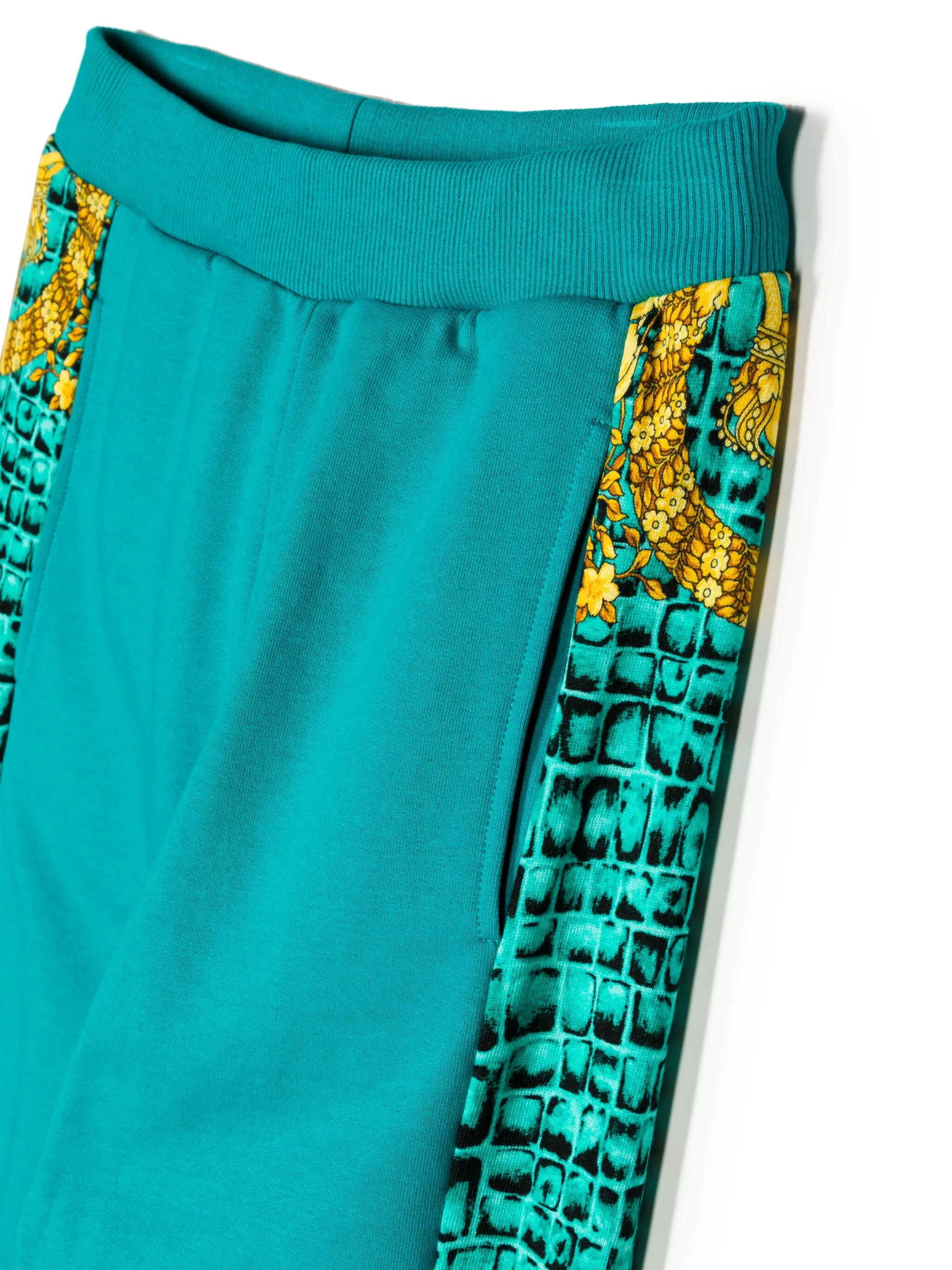 

Спортивные брюки Versace Kids, зеленый