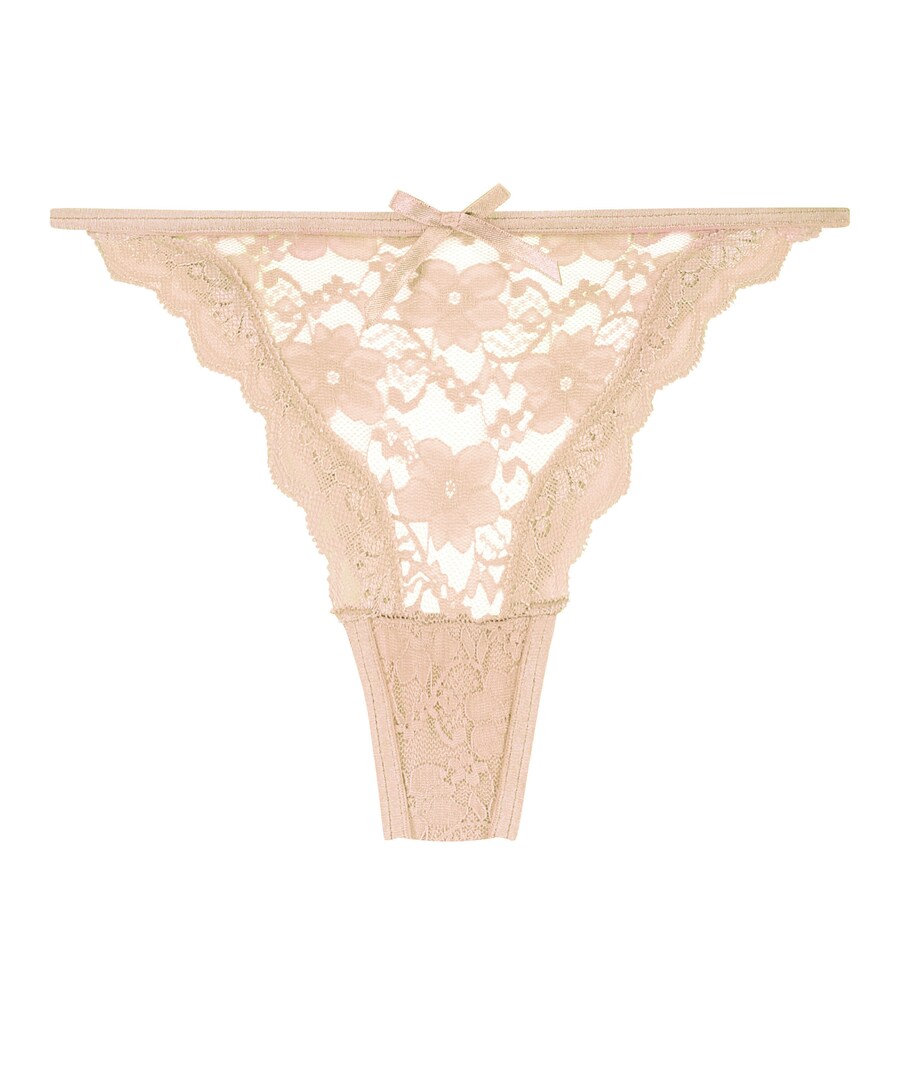 

Стринги Hunkemöller Thong, пятнистый бежевый