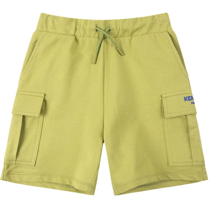 Шорты KENZO SS25 Kids' Olive Green
