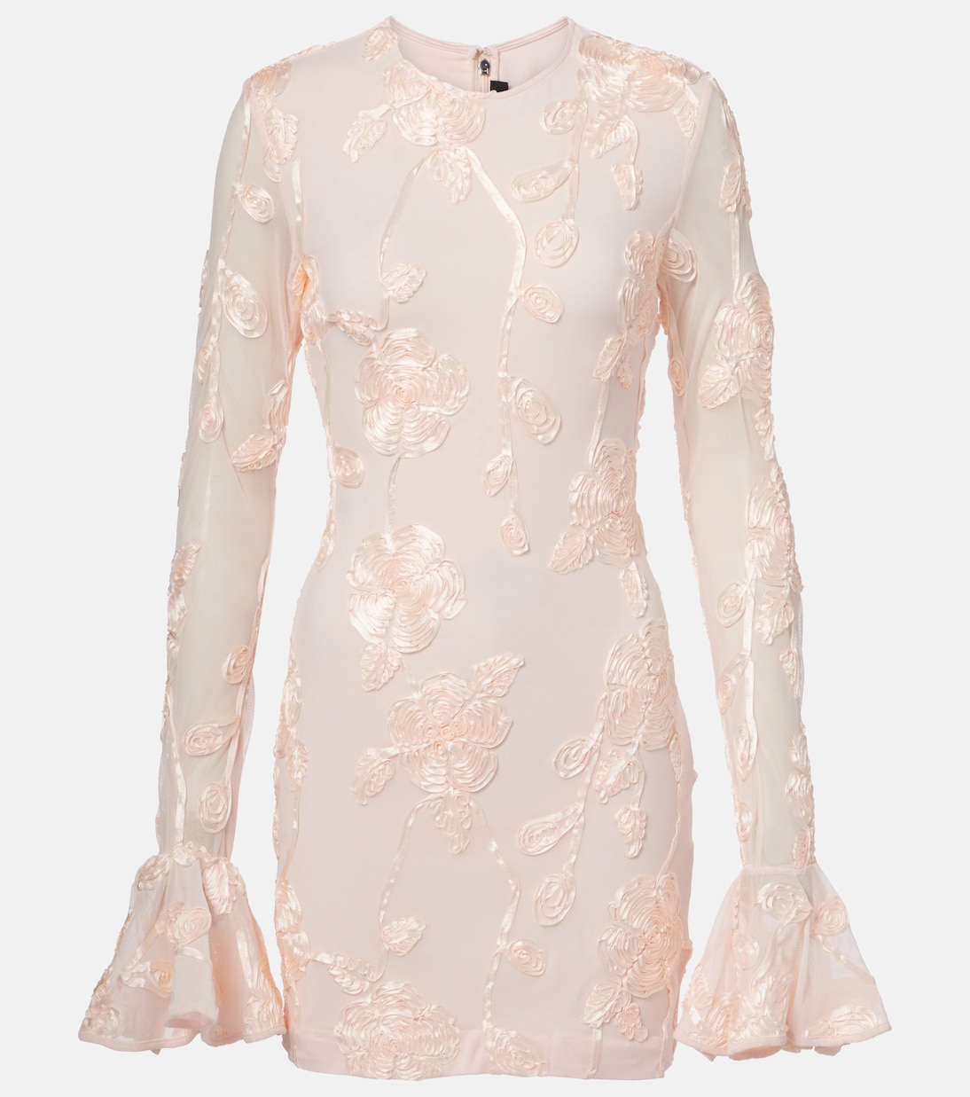 

Мини-платье из вышитой сетки Rotate, Angel Wing (Blush) Comb.