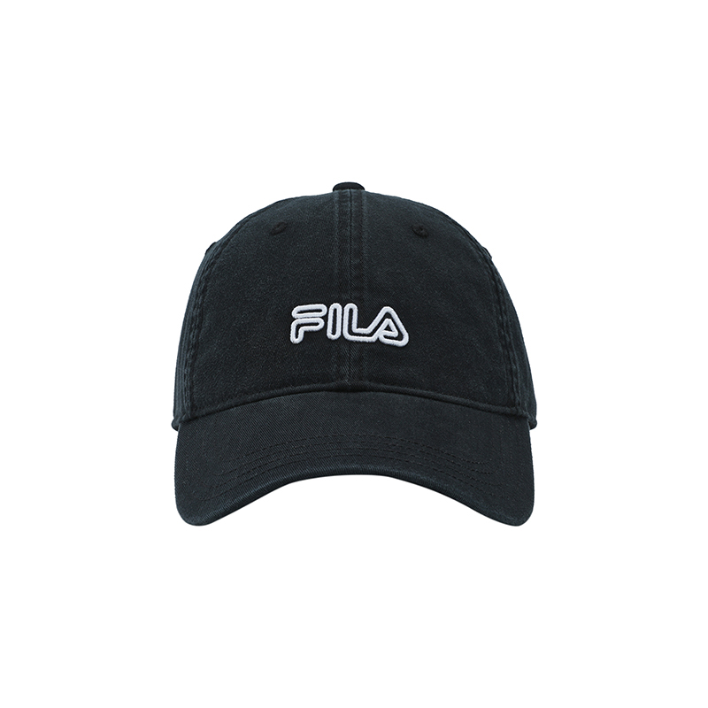 

FILA Хлопковая бейсболка унисекс угольно-черная, Jet Black