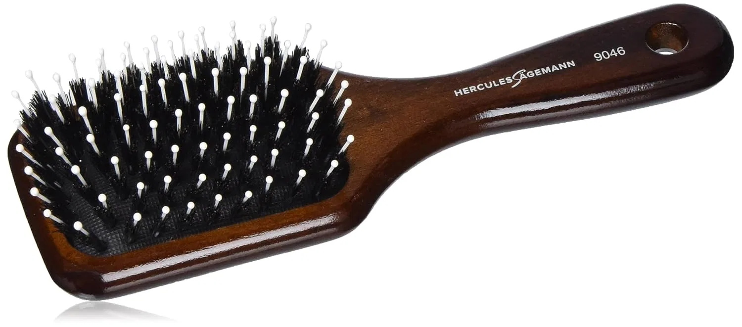 Щетка для сушки волос Hercules Sägemann 9046 с 8 рядами щетины кабана Hercules Sägemann, Brown