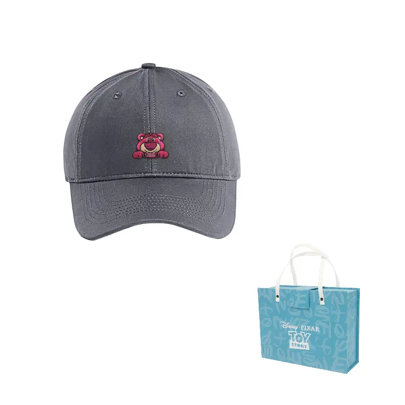 

Disney Бейсболка хлопковая унисекс серии Strawberry Bear, Gray
