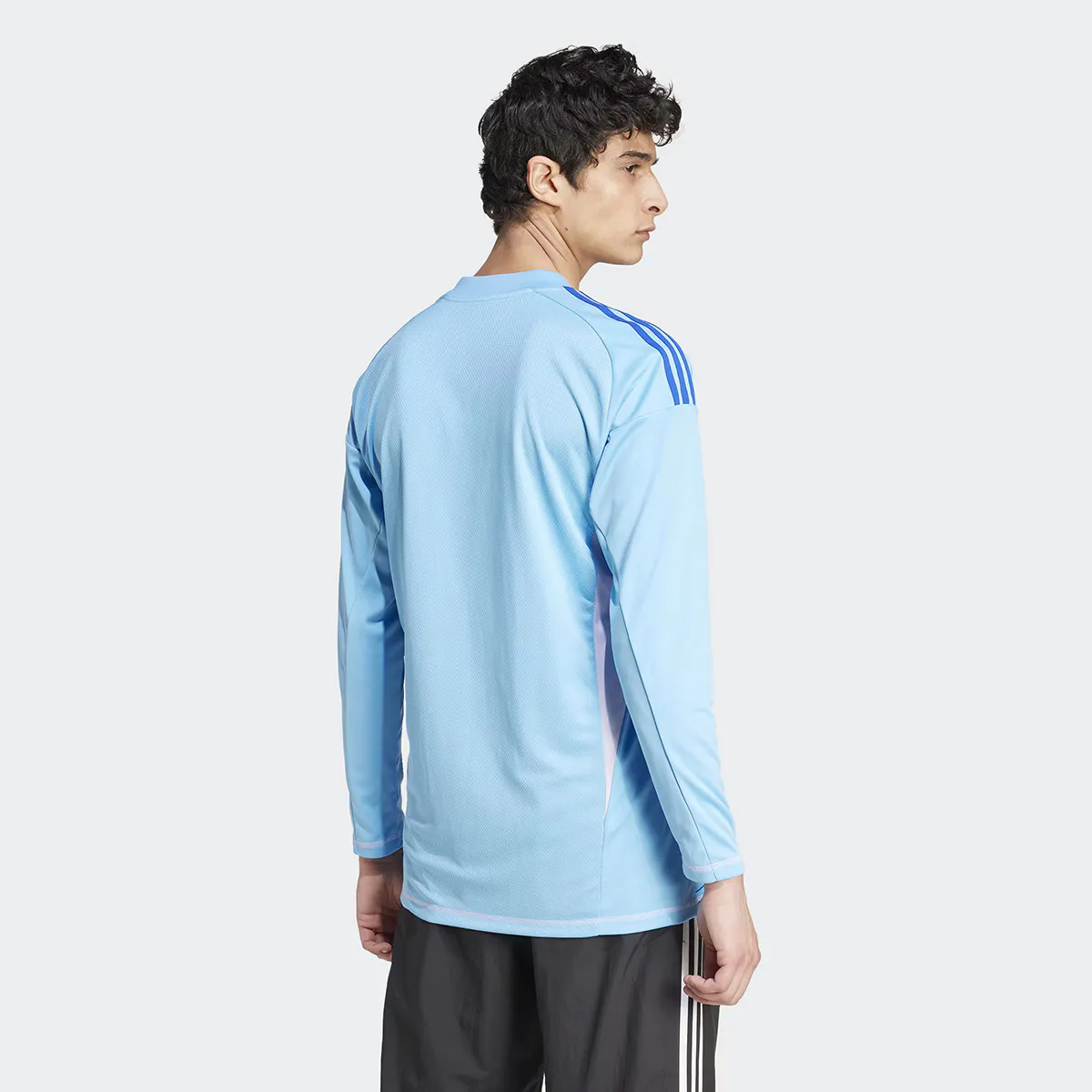 Мужская вратарская футболка Испания 2024 Tiro Adidas, синий — фото 2
