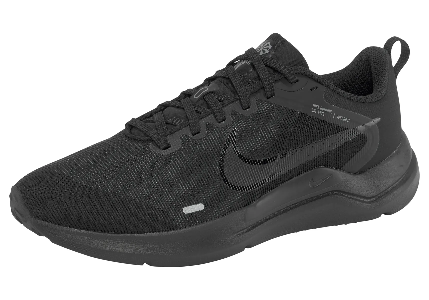 

Кроссовки Nike "DOWNSHIFTER 12", цвет Black-Dk-Smoke-Grey-Particle-Grey