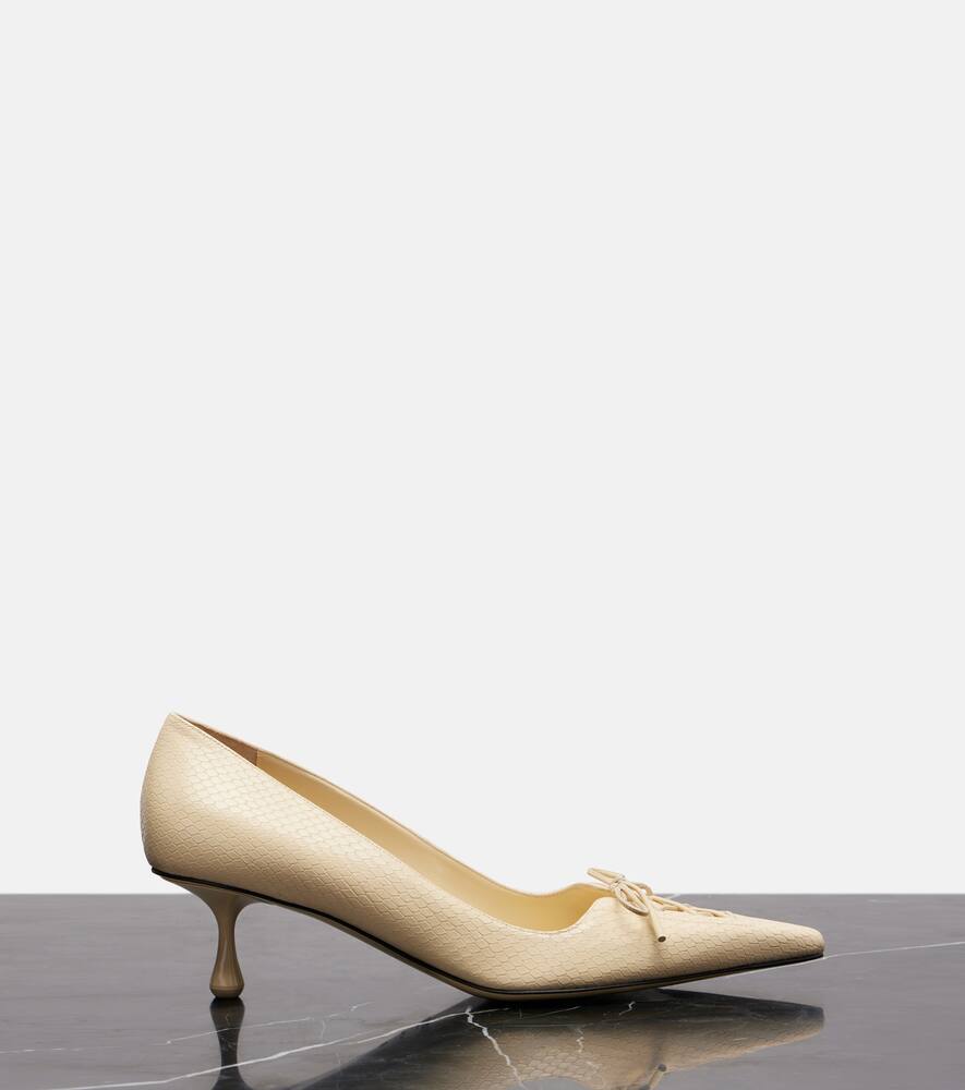 Туфли-лодочки Scarlett 50 из кожи Jimmy Choo, Buttermilk — фото 4