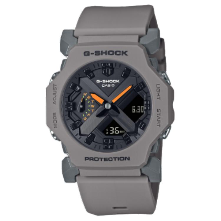 

CASIO Часы GA 2300 Collection Quartz Movement Resin Strap Watch Unisex Black Dial, Black Dial