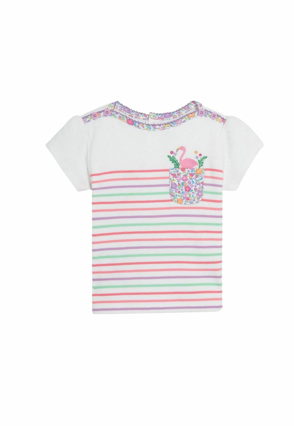 

Футболка с принтом REGULAR FIT JoJo Maman Bébé, фуксия