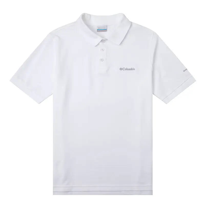 

Columbia Мужская белая повседневная поло для активного отдыха, Белый, Columbia Мужская белая повседневная поло для активного отдыха