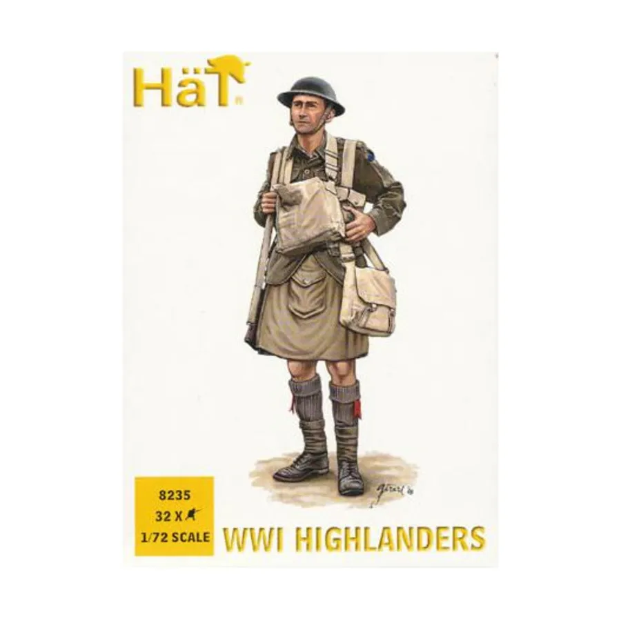 

Горцы Первой мировой войны, Historical Plastic Military Figures - WWI (1:72) (Hat Industries)