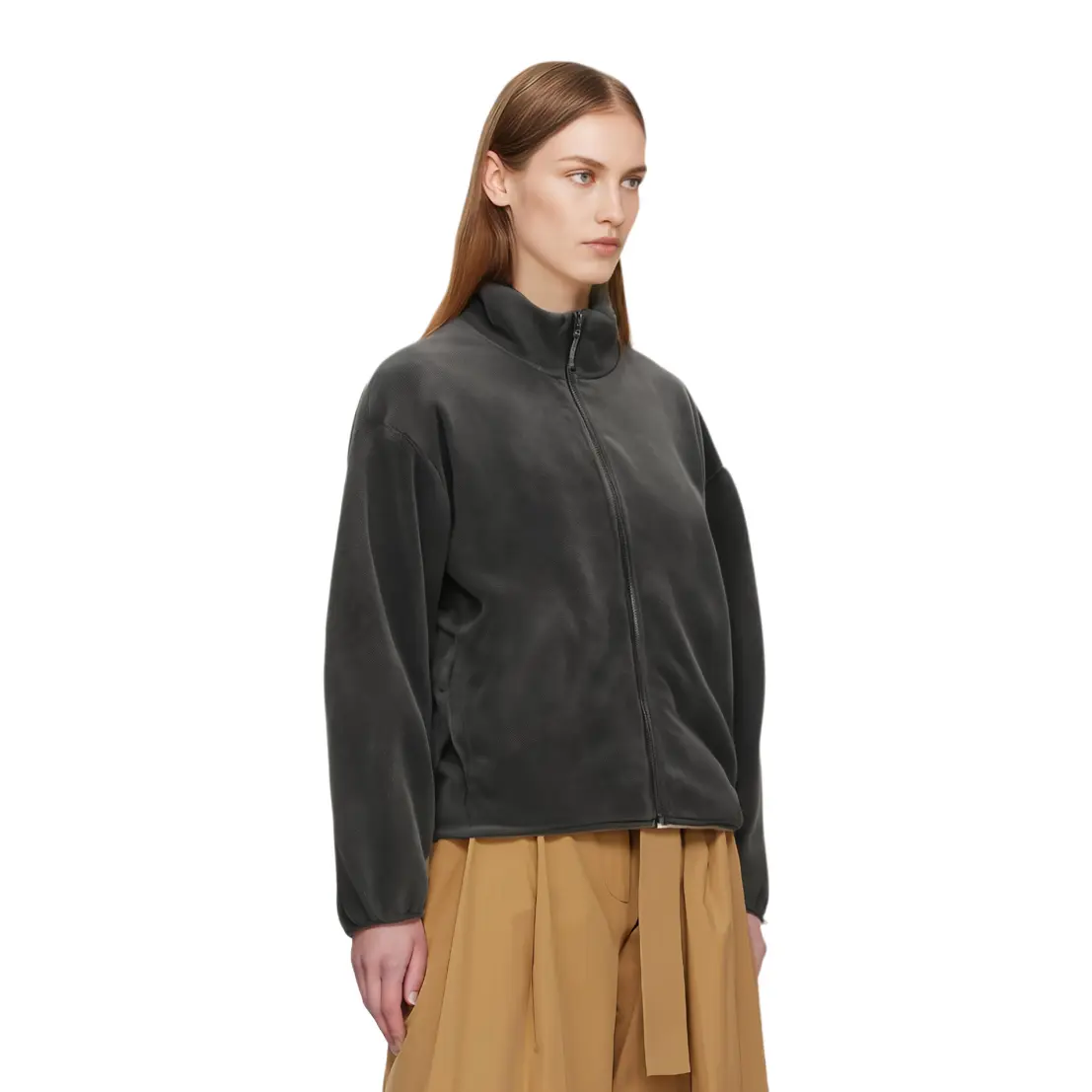 UNIQLO Женская куртка, цвет Dark Gray — фото 2