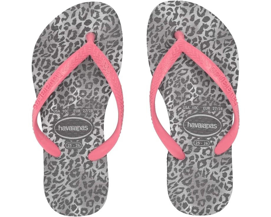 

Сандалии Havaianas Slim Leopard Flip-Flop, черный