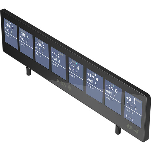 

Icon Pro Audio D4 Display for P1-X DAW Control Expander P1D4