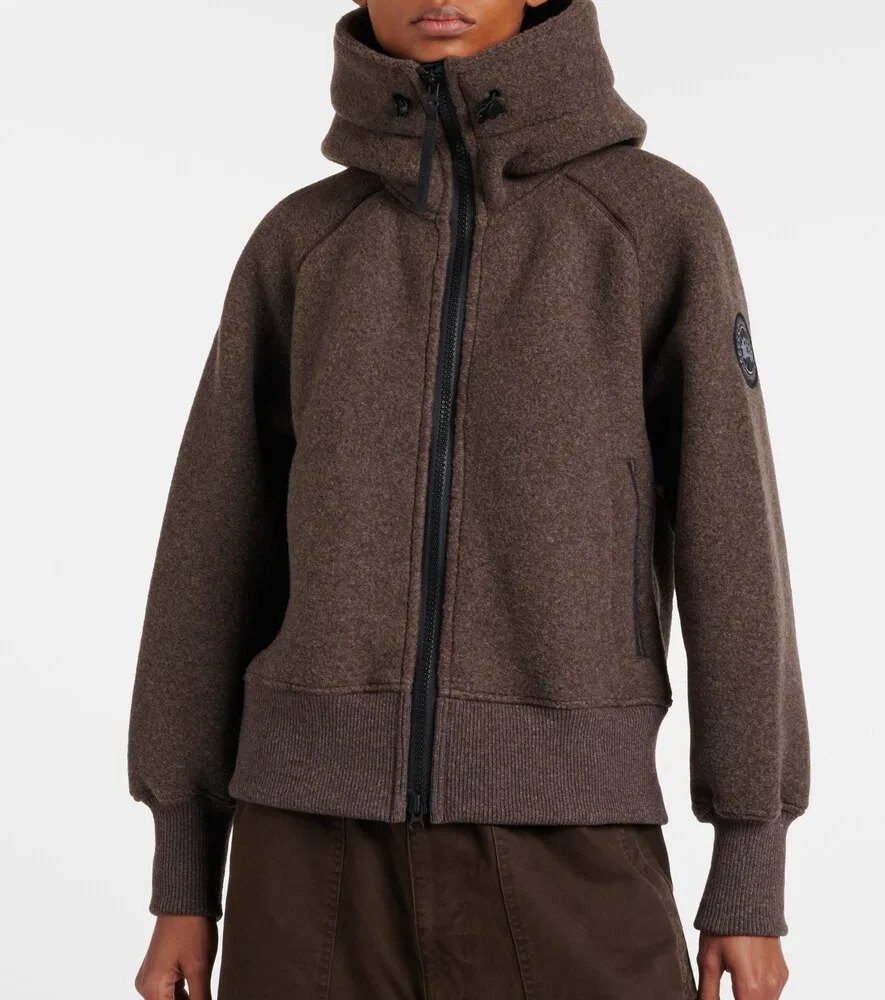 Куртка Black Label Chilliwack из шерстяной смеси Canada Goose, коричневый — фото 3
