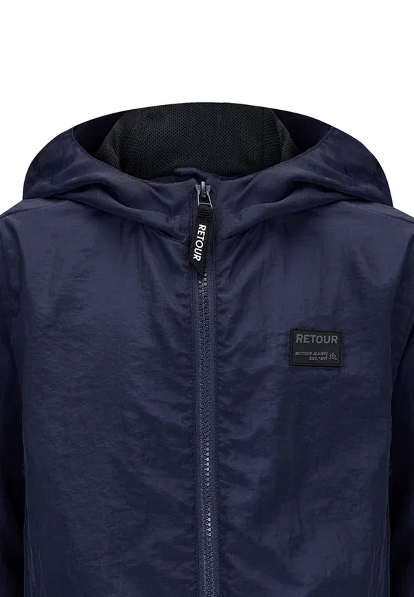 Куртка Dustin waterproof jacket Retour Jeans, темно-синий — фото 3