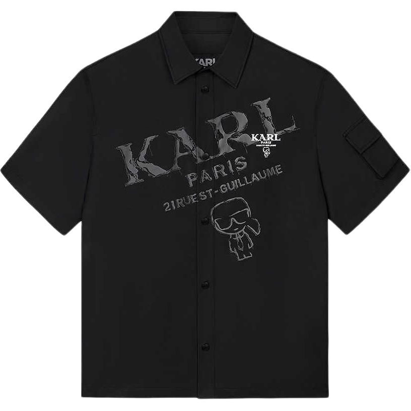 

KARL LAGERFELD / Karl Lagerfeld Jeans Рубашка KARL LAGERFELD мужская черная