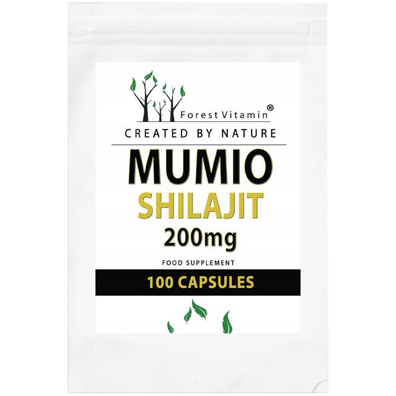 

Лесной витамин, Мумие Мумие 200мг, БАД, 100 капсул Forest Vitamin