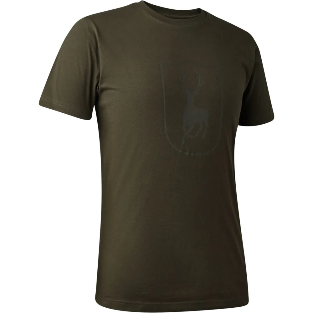 

Футболка с коротким рукавом Deerhunter Logo, зеленый