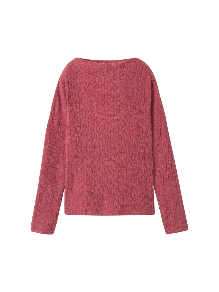

Лонгслив TOM TAILOR Shirt, красный