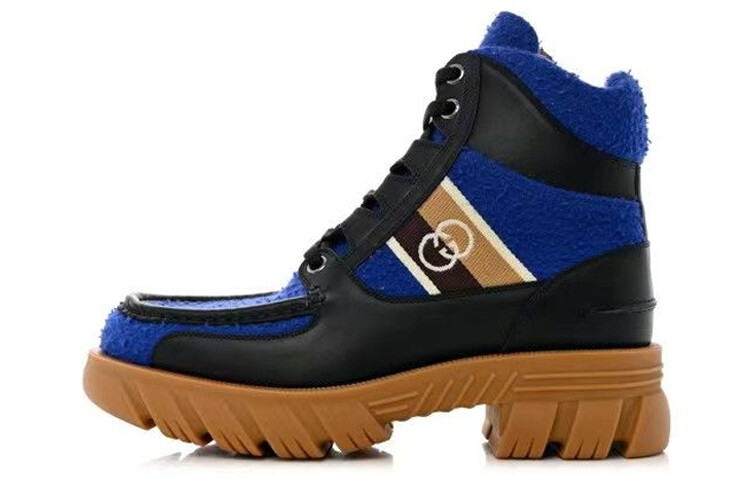 

Ботинки мужские Gucci, синий / черный