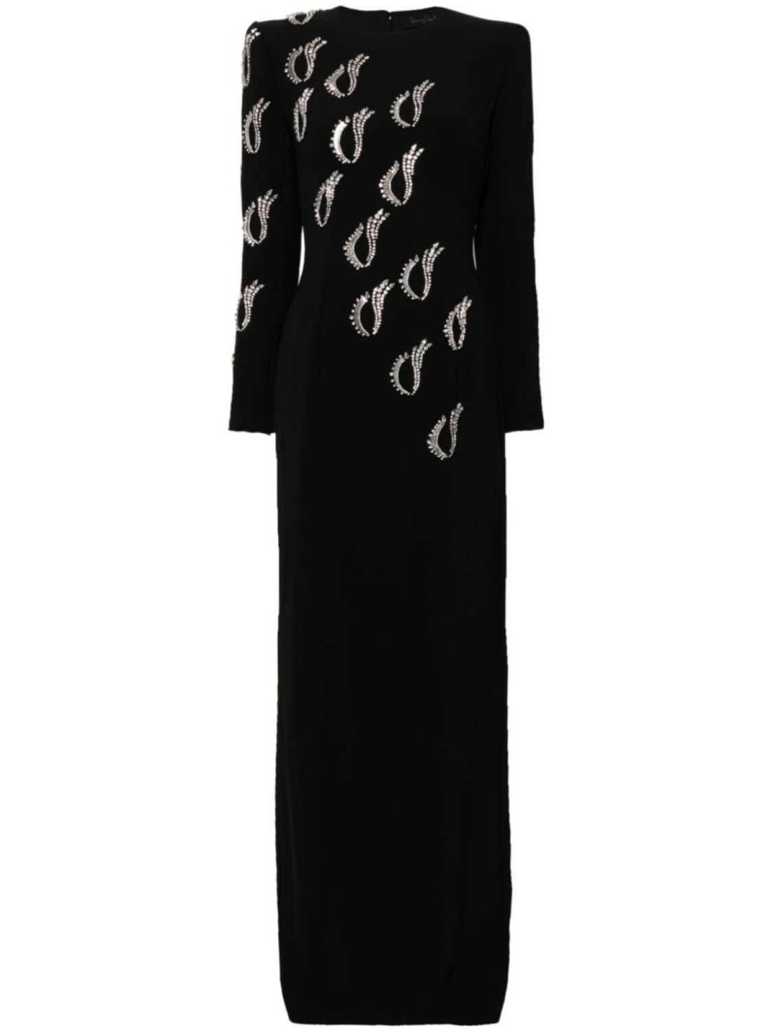 

Jenny Packham платье макси Jealous с кристаллами, черный
