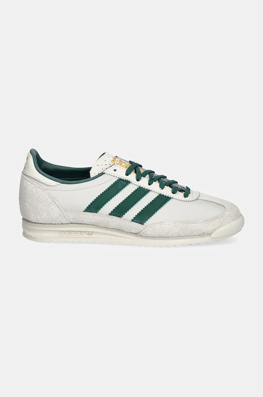 Кожаные кроссовки Sl 72 OG W Adidas Originals, серый — фото 2